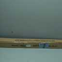 Brass Double Curtain Rods with Cap Finials, Double Curtain Rods 72-144", Adjustable Dual Curtain Rod Double Window Rods, 1 Inch Front and 5/8 Inch Back Double Drapery Rods