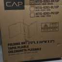 CAP Barbell All Purpose Folding Anti Tear Exercise Training Aerobic Fitness Gym & Gymnastics Balance Mat | Multiple colors (Black)