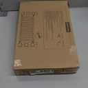 Metal Dog Gate for Small Dogs, 17"- 44" Adjustable Extra Wide Gate to Step Over, 10'' Tall Short Dog Pet Gate with 4 Extension Kits, Pressure Mounted Indoor Outdoor Pet Gate for Doorways & Stairs