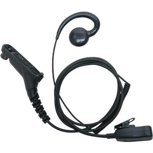 C Shape Earpiece Headset with MIC PTT Compatible with Motorola APX4000 APX7000 XPR6350 XPR6550 XPR7550 XPR7580 XPR7380 APX6000 Walkie Talkie 2 Way Radio