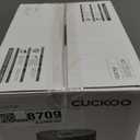CUCKOO Micom Rice Cooker 3-Cup Uncooked / 6-Cup Cooked with Nonstick Inner Pot, Small Rice Maker with 8 Menu Options, Fuzzy Logic Technology, Auto Clean, Quick Rice Mode, Gray (CR-0375FG)