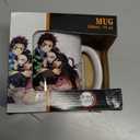Abystyle Demon Slayer Coffee Mug - Ceramic Anime Mug - Anime Gifts For Men - Novelty Coffee Mug (11-16 Oz) (Tanjiro & Nezuko)