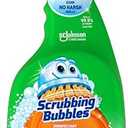 Scrubbing Bubbles Bathroom and Shower Cleaner Disinfectant Spray, Foaming Action Bathroom Grime Fighter, Citrus Scent, 32oz, 2 Pcs