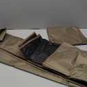 Grill Gazebo Replacement Canopy Roof – Hugline 5x8 Outdoor Grill Shelter Canopy Top Double Tiered BBQ Tent Cover Fit for Model L-GG001PST-F (Khaki Ripstop)