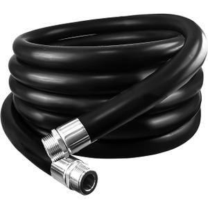 1 Inch NPT Fuel Transfer Hose, 10FT Farm Hoses for Dispensing Diesel, Gasoline, Kerosene & Biodiesel, Efficient 10 Feet Pump Tank Tube Hose for Fuel Transfer