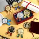 Chunful 8 Pcs Christmas Appreciation Awards Trophies Employee Appreciation Gifts Bulk Small Acrylic Trophy Thank You Award for Recognition Employee Staff Coworker Colleague Teacher Nurse Office Team