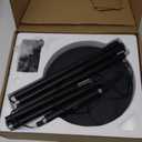 JOOFO Floor Lamp,30W/2400LM Sky LED Modern Torchiere 3 Color Temperatures Super Bright-Tall Standing Pole Light with Remote & Touch Control for Living Room,Bed Room,Office (Black)