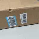 No Drill Zebra Blinds for French Door, 24 5/8" W x 72" L, White