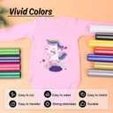 HTVRONT HTV Vinyl Rolls Heat Transfer Vinyl - 12" x 5ft Neon Pink HTV Vinyl for Shirts, Iron on Vinyl for All Cutter Machine - Easy to Cut & Weed for Heat Vinyl Design (Neon Pink)
