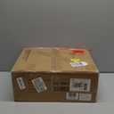 Furnulem White Dresser with 5 Drawers, Vertical Storage Tower Fabric Dresser for Bedroom, Hallway, Entryway, Nursery, Closet Organizer, Nightstand Bedside Table Furniture, Sturdy Steel Frame, Wood Top