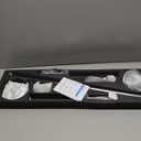 All Metal Dual Shower Head for Couples, High Pressure Tandem Shower Head System for Two People Rod, Double Stainless Steel Fixed Showerheads with 3-Setting Diverter, A Bathroom Upgrade (Chrome)