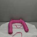 Cat Cooling Mat with Soft U-Shaped Pillow Breathable Calming Bed for Cats Kittens Small Dogs  Portable Washable Summer Cooling Cat Bed for Indoor Or Travel Use Hot Pink