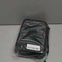 Battery Organizer Storage Case with Tester for AA AAA Button Battery Holder Carrying 3 Batteries Variety Pack 88 Batteries Zipper Mesh Bag (Batteries Not Included) (black)