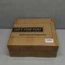 Wood Phone Docking Station, Nightstand Organizer with Drawer, Bedside Table Organizer for Watch & Accessories, Christmas Anniversary Birthday Gifts for Men,Dad,Husband (Classic Black)