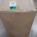 Amazon Basics Sturdy Foldable Plastic Chair, Portable, 350-Pound Capacity, Black, 6-Pack