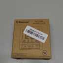 Geevon Small Atomic Travel Alarm Clock with Auto/8s Backlight, 2 Alarm Settings, Temperature, Increasing Beep Sounds Digital Atomic Travel Clock Battery Operated for Bedroom, Bedside, Black