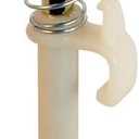 Prime-Line N 6637 6-3/8 In. Bi-Fold Door Top Pivot Pin, Slimfold (Single Pack)