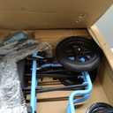 Lightweight Transport Wheelchair for Adults, Versatile Transport Wheel Chair, Supports 300 lbs, Self-Braking, Foldable & Portable, for Seniors, Elderly and Disabled