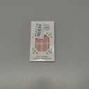 BABALAL Press on False Nails Medium Square Fake Nails Pink Heart Glue on Acrylic Nails Romantic 24Pcs Matte Squoval Manicure Stick on Gel for Women and Girl