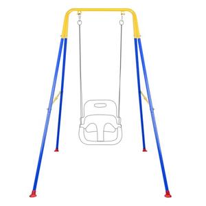 Baby Swing Stand, Foldable Swing Stand for Backyard Indoor & Outdoor