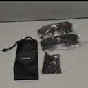 livho Trendy Polarized Square Aviator Sunglasses Women Men Square Eyewear Frame, Retro Sun Glasses for Women Men 2025 Shades (Brown Tortoise/Brown + Brown Tortoise/Green)