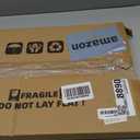 12x18 Frame Set of 2, Rustic Brown Wood Style, Display 12 x 18 Poster without Mat or 8.5x11 Picture with Mat, Wall Mounting Horizontal and Vertical