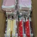 Yopay 12 Pack Mini Suitcase Candy Box, Tiny Gift Packaging Box for Girls Birthday Party, Wedding, Family Vacation, Jewelry, False Eyelashes Storage, 6Color