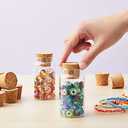 20 Pack Size 16 Large Tapered Corks for Crafts, DIY Art Projects, Stoppers for Wine, Beer Bottles (1.34 x 1 x 1.1 In Cork)