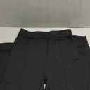 PINSV Women's High Waisted Stretchy Bootcut Pull On Dress Pants Casual Work Pants Size L