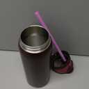 Owala FreeSip Insulated Stainless Steel Water Bottle with Straw, BPA-Free Sports Water Bottle, Great for Travel, 32 Oz, Black Cherry