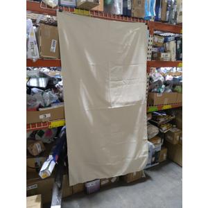 Curtains, 2 Panels,  41"W x 72"L, Light Tan