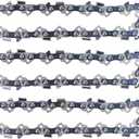 3-Pack 36 Inch Chainsaw Chain 3/8" Pitch .063" Gauge 114 Drive Links,Fits for Stihl 038 044 046 056 MS440 MS460 MS441 MS461 MS381 Husqvarna 51 55 560XP and more (36" 3/8".063"114D)