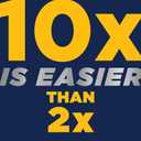10x Is Easier Than 2x: How World-Class Entrepreneurs Achieve More by Doing Less