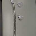 Adjustable Curved Shower Rod, 42-72 inches Extra Wide Shower Curtain Rod, Rust proof, Premium Stainless Steel, Curved Shower Curtain Rod for Bathroom, Need to Drill, Silver