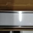 Linear Shower Drain, 28 inch Drain with Tile Insert 2-in-1 Panel, Brushed 304 Stainless Steel Shower Floor Drain, Linear Drain with Hair Strainer and Adjustable Feet