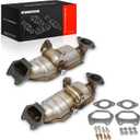 A-Premium 2 PCS Front and Rear Catalytic Converter Kit, E.P.A Compliant