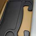 Car Steering Wheel Desk,Steering Wheel Tray, Lightweight Food Drink Table for Car, Hook on Car Steer Wheel Table Tray Fit for Most Vehicles (Black)