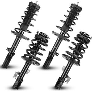 Front Rear Complete Struts Shock Absorber with Coil Spring Fit for Toyota Camry 2007-2011 (Excludes SE Models), Replace 172307 172308 172309 172310 (Set of 4)
