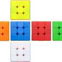 20 Pack Speed Cube Set,Magic Cube for Party Favors 3x3x3 Stickerless Magic Cube