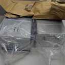 Qualirey 2 Pieces Mousetrap with Clear Lid Multiple Catch Mouse Trap Metal Mouse Trap Box for Indoor Outdoor and Other Scenes, Silver, 9.25 x 7.2 x 5.39 Inch