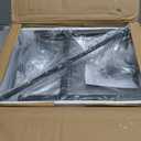 Homeiju Grey Bookshelf, 4 Tier Small Bookcase for CD/Movie/Book, Book Shelf Organization and Storage for Bedroom, Kid's Room, and Home Furniture (Grey)