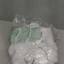 Wrap Around Dust Ruffle Bed Skirt - White - for Queen Size Beds with 12 Inch Drop - Easy Fit Elastic Strap - Adjustable Pleated Bedskirt w/Brushed Fabric - Wrinkle Free - for Women, Men, Kids & Teens