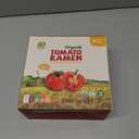 SUNGIVEN Organic Ramen Noodles Tomato Healthy Low Sodium Ready in 3 Minutes Non-Fried Instant No Additives or Preservatives 2.47 OZ (Pack of 10) (EXP 04/17/27)