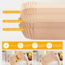 130PCs Air Fryer Paper Liners for bella 4Qt Slim Air Fryer(3.3lb Capacity), Rectangular Airfryer Disposable Parchment Paper Liner, Non-Stick Food-grade Air-Frier Accessories Rectangle Free of Bleach