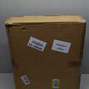 TV Tray Table, TV Dinner Table with 3 Tilt Angles and 6 Height Adjustments, Folding Adjustable Tray Tables with Cup Holder for Eating on Couch, Bed & Sofa, Set of 2