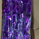 Gyufise 6 Pack Metallic Foil Spray Centerpiece Star Table Decoration Burst Table Centerpieces Table Decor for Birthday Wedding Anniversary Graduation Holiday Party Supplies Purple