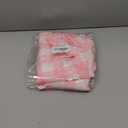 Romanstile Spring Pink Gingham Tablecloth Rectangle, Outdoor Waterproof Heavy Duty Linen Cotton Checkered Table Cloth with Tassel, Wrinkle Free Plaid Table Cover for Easter Picnic - 55 x 120 Inch