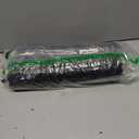 Set of 2 Rubber Bathtub Mats, Non Slip, 16 inch x 28 inch Tub Mats (Black)