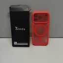 TOCOL for Phone 17 Pro Case, Full Camera Protection, Built-in Magnetic Ring, Compatible with Magsafe Charger, Drop Protection, Translucent Matte Phone Case for Phone 17 Pro 6.3 inch (Red)