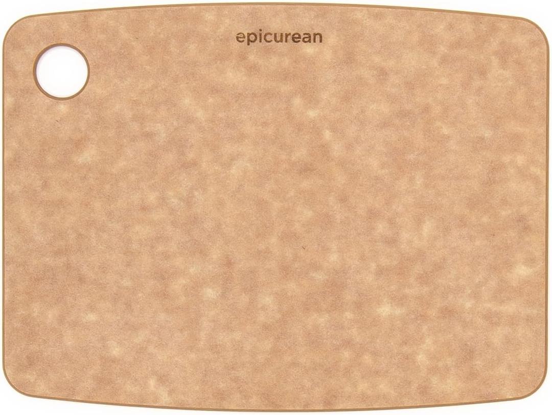 Epicurean Kitchen Series Cutting Board, 8-Inch 6-Inch, Natural